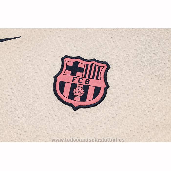 Chandal del Barcelona Manga Corta 2025-2026 Amarillo - Pantalon Corto